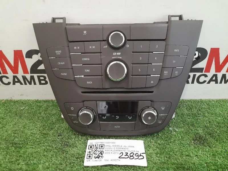 Modulo Comando Riscaldamento Clima 13277863 13321293 Opel Insignia A 2009