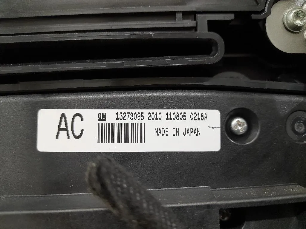 Modulo Comando Riscaldamento Clima 20997887 13273095 Opel Insignia A 2009