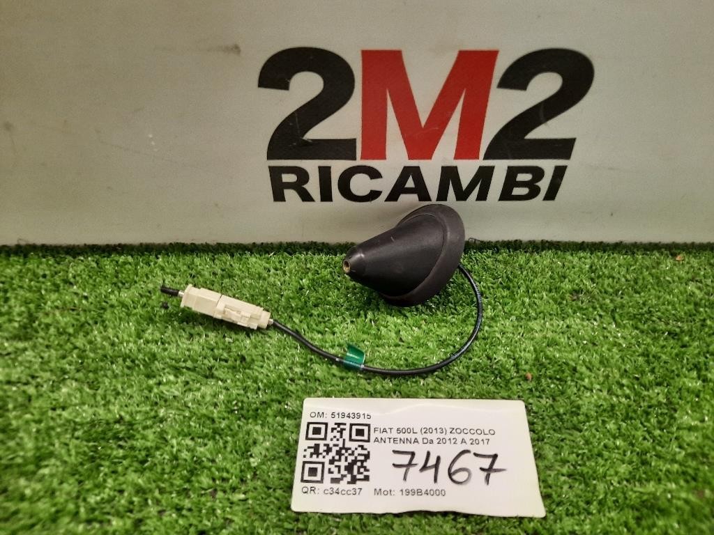 Zoccolo Antenna 51943915 Fiat 500L 2013