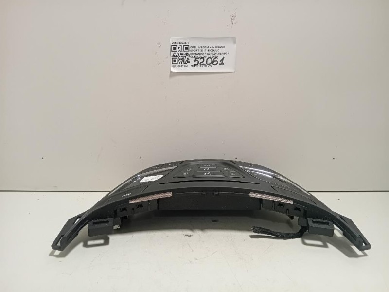 Modulo Comando Riscaldamento Clima 26202377 Opel Insignia B Grand Sport 2017