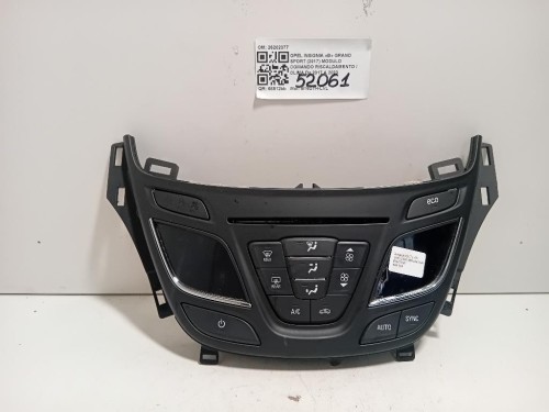 Modulo Comando Riscaldamento Clima 26202377 Opel Insignia B Grand Sport 2017