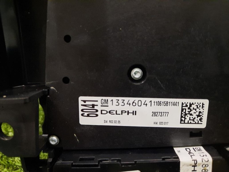 Modulo Comando Riscaldamento Clima 13346092 Opel Meriva B 2010