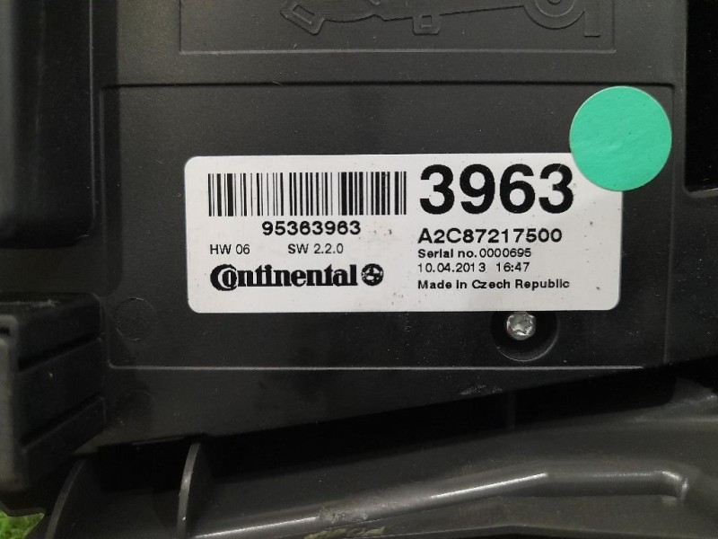 Modulo Comando Riscaldamento Clima 95363963 20765757 Opel Mokka 2013