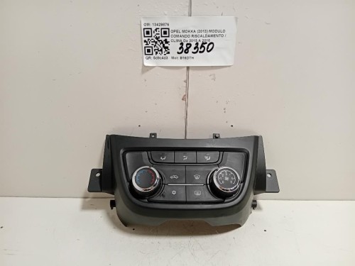 Modulo Comando Riscaldamento Clima 13429876 Opel Mokka 2013