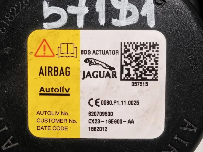 Air-bag Cofano Sistema Protezione Pedoni ANT CX23-16E600-AA Jaguar XF I 2011