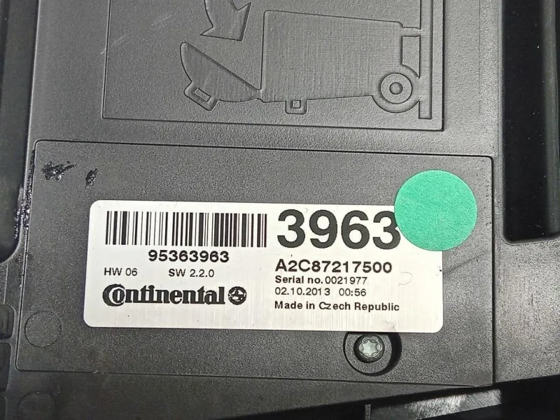 Modulo Comando Riscaldamento Clima 95363963 20765757 Opel Mokka 2013