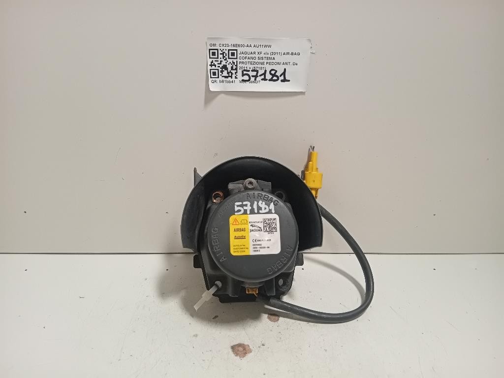 Air-bag Cofano Sistema Protezione Pedoni ANT CX23-16E600-AA Jaguar XF I 2011