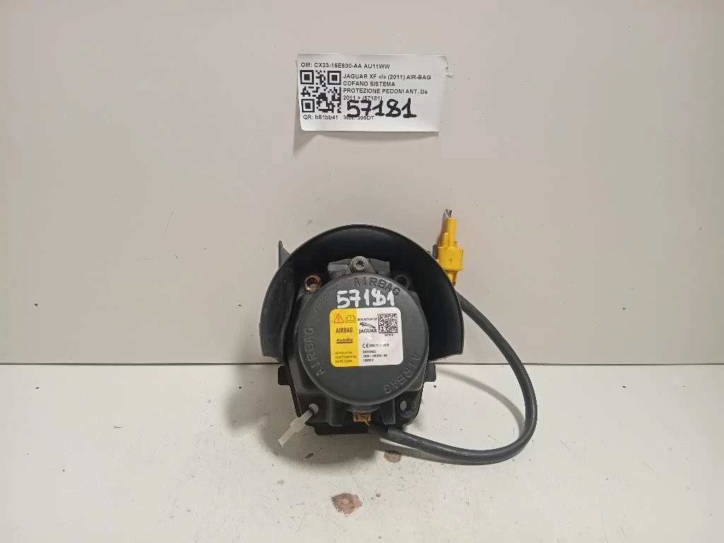 Air-bag Cofano Sistema Protezione Pedoni ANT CX23-16E600-AA Jaguar XF I 2011