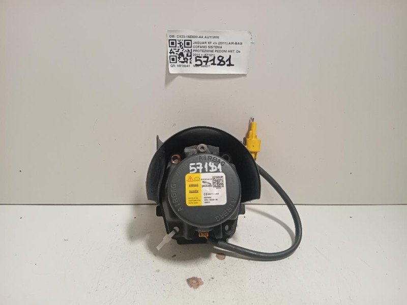 Air-bag Cofano Sistema Protezione Pedoni ANT CX23-16E600-AA Jaguar XF I 2011