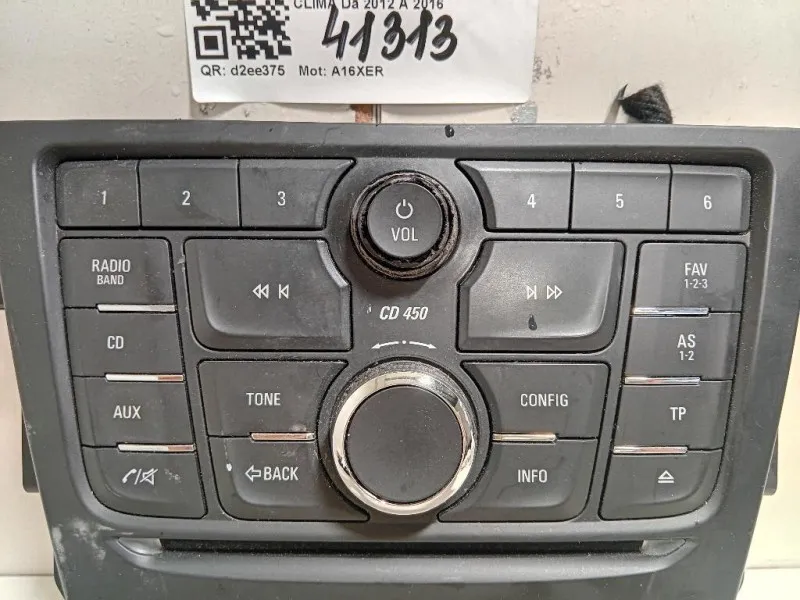 Modulo Comando Riscaldamento Clima 95363963 20765757 Opel Mokka 2013