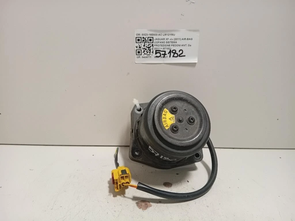 Air-bag Cofano Sistema Protezione Pedoni ANT 8X23-16E600-AC Jaguar XF I 2011