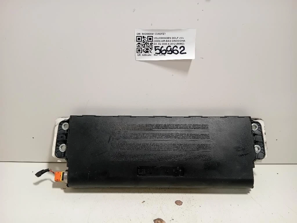 Air-bag Ginocchia DX 5K2880841 Volkswagen GOLF VI 2009