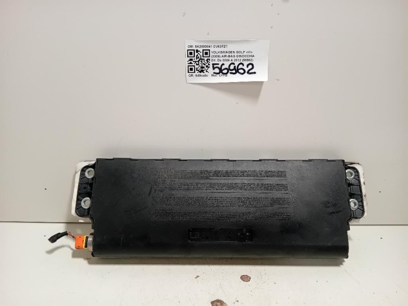 Air-bag Ginocchia DX 5K2880841 Volkswagen GOLF VI 2009