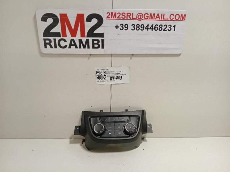 Modulo Comando Riscaldamento Clima A2C53374862 Opel Zafira C 2012