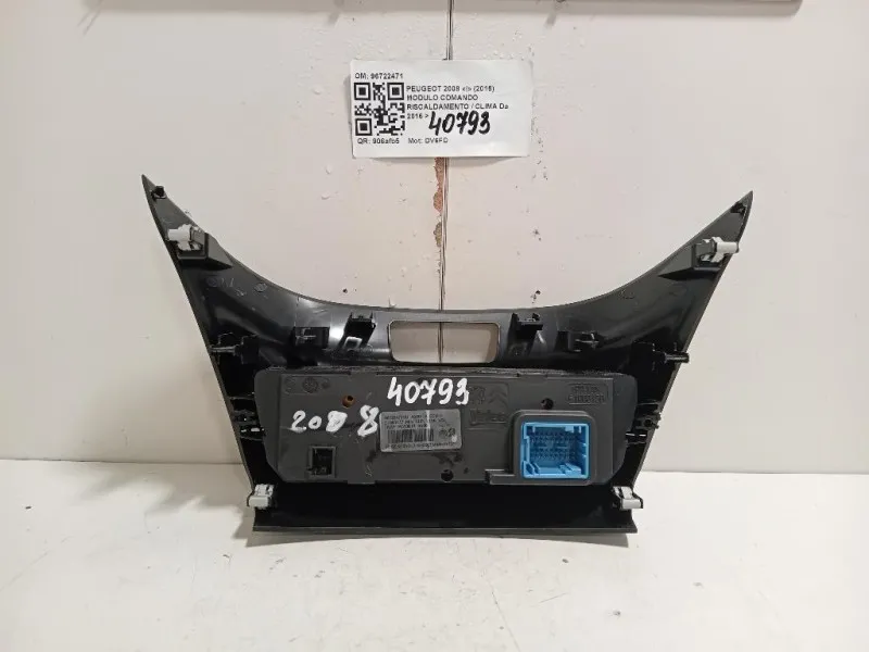Modulo Comando Riscaldamento Clima 96722471 Peugeot 2008 I 2016