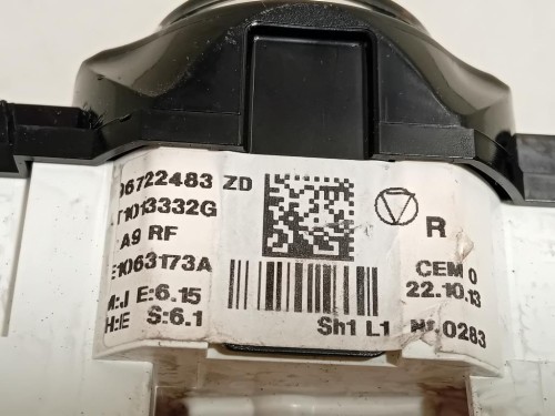 Modulo Comando Riscaldamento Clima 96722483 Peugeot 208 I 2012