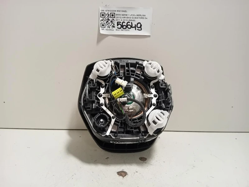Air-bag Guidatore 679133206 Bmw Serie 1 F20 Berlina 2012