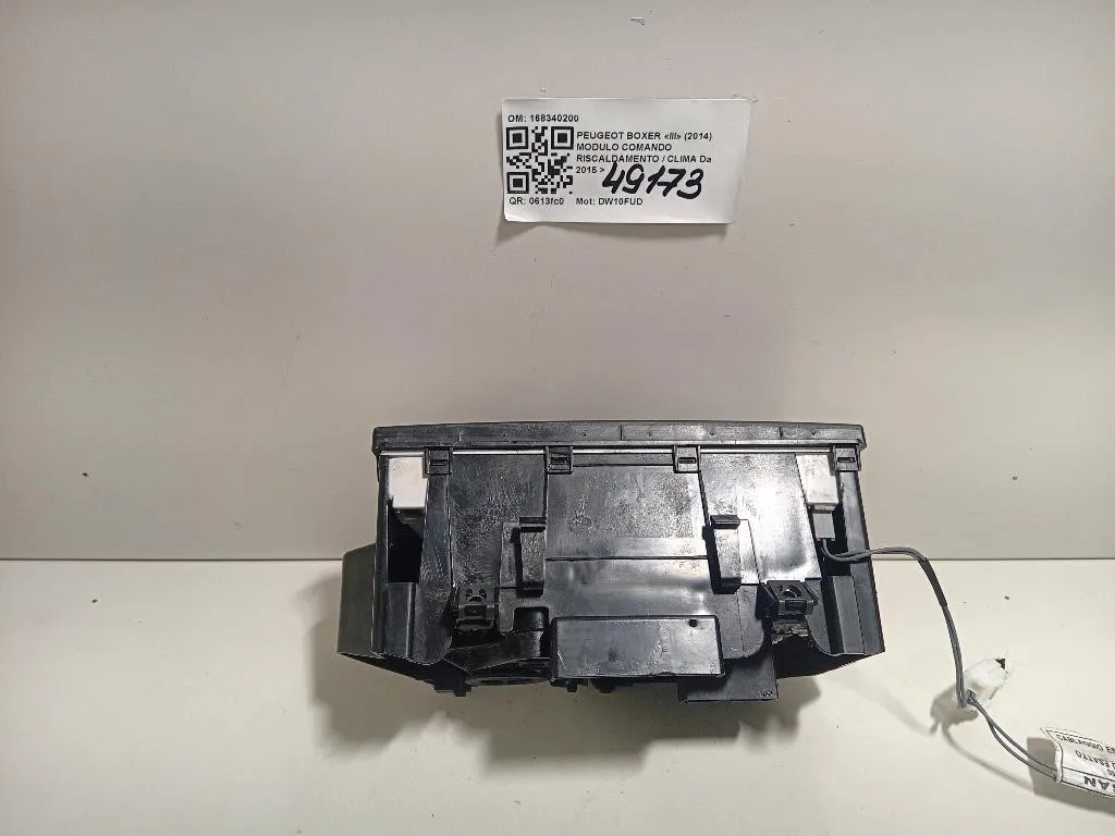 Modulo Comando Riscaldamento Clima 168340200 Peugeot Boxer III 2014
