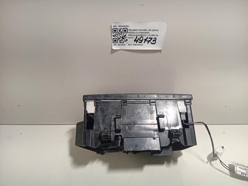 Modulo Comando Riscaldamento Clima 168340200 Peugeot Boxer III 2014