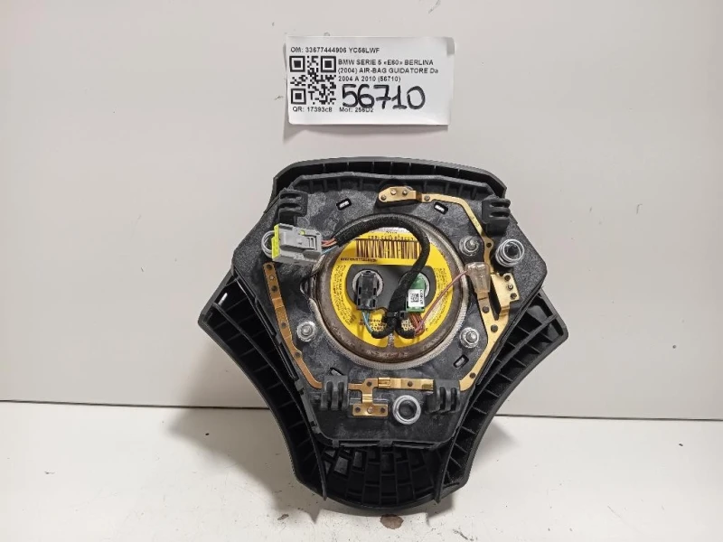 Air-bag Guidatore 33677444906 Bmw Serie 5 E60 Berlina 2004