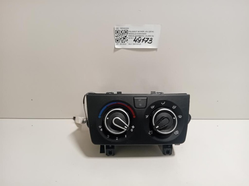 Modulo Comando Riscaldamento Clima 168340200 Peugeot Boxer III 2014