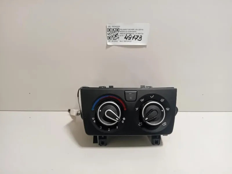 Modulo Comando Riscaldamento Clima 168340200 Peugeot Boxer III 2014