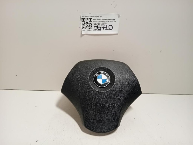 Air-bag Guidatore 33677444906 Bmw Serie 5 E60 Berlina 2004
