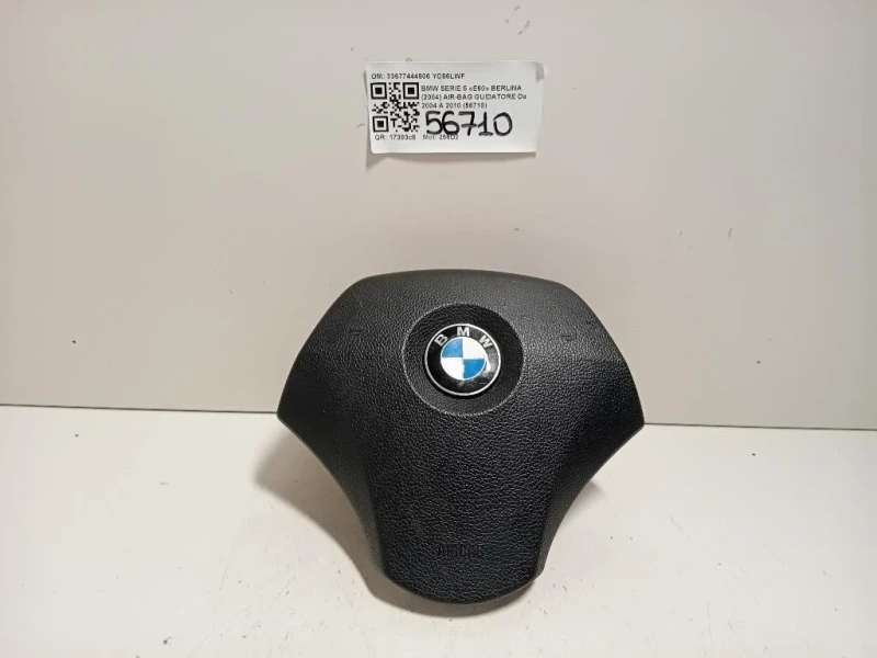 Air-bag Guidatore 33677444906 Bmw Serie 5 E60 Berlina 2004