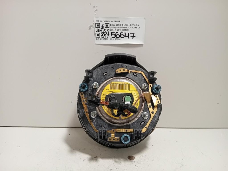 Air-bag Guidatore 607384400 Bmw Serie 5 E60 Berlina 2004