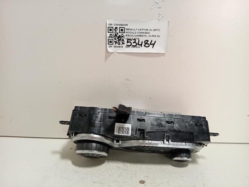 Modulo Comando Riscaldamento Clima 275105430R Renault Captur I 2017