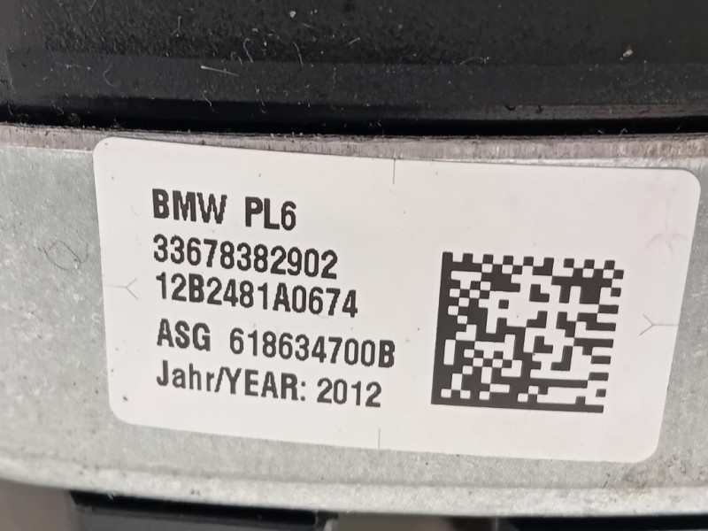 Air-bag Guidatore 33678382902 Bmw Serie 5 F10 Berlina 2012