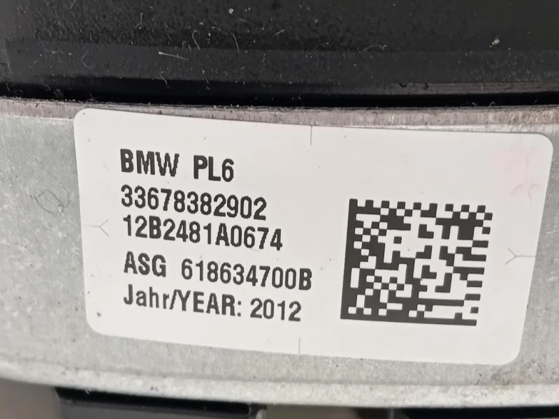 Air-bag Guidatore 33678382902 Bmw Serie 5 F10 Berlina 2012