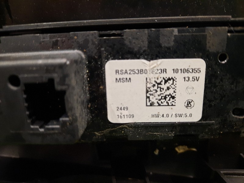 Modulo Comando Riscaldamento Clima 275102210R Renault Kadjar 2015