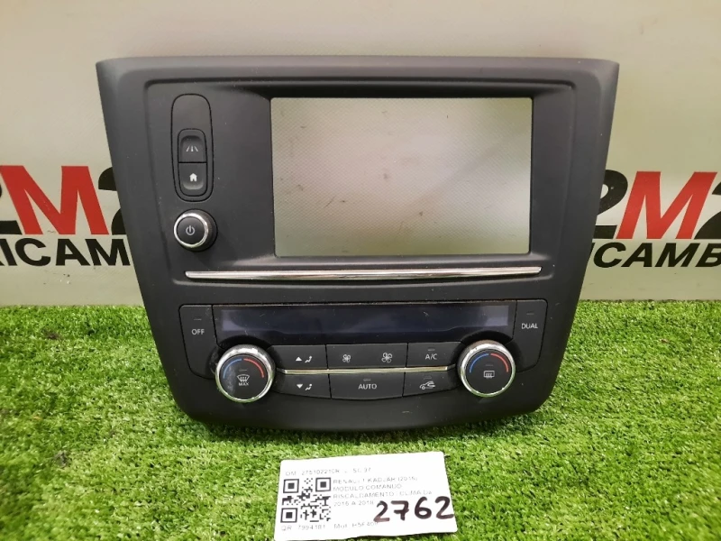 Modulo Comando Riscaldamento Clima 275102210R Renault Kadjar 2015