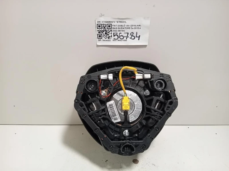 Air-bag Guidatore 07354968570 Fiat Doblò III 2015
