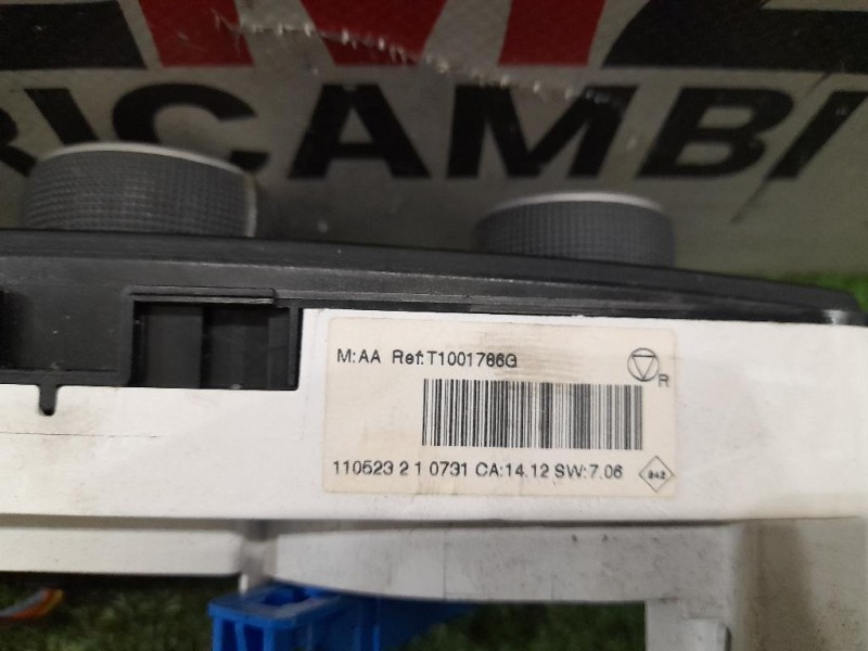 Modulo Comando Riscaldamento Clima T1001766G Renault Mégane III 2009
