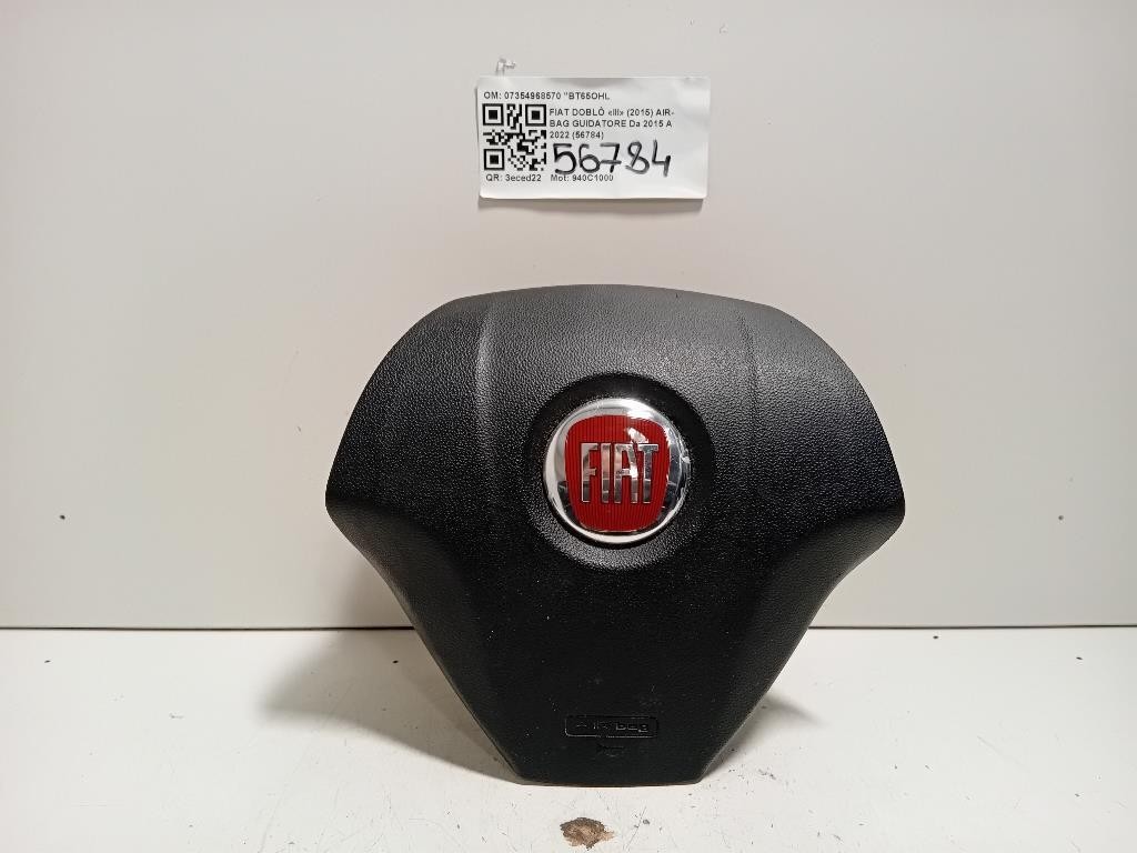 Air-bag Guidatore 07354968570 Fiat Doblò III 2015