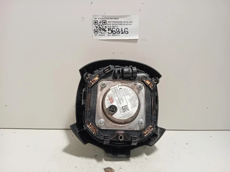 Air-bag Guidatore 07356038310 Jeep Renegade 2015