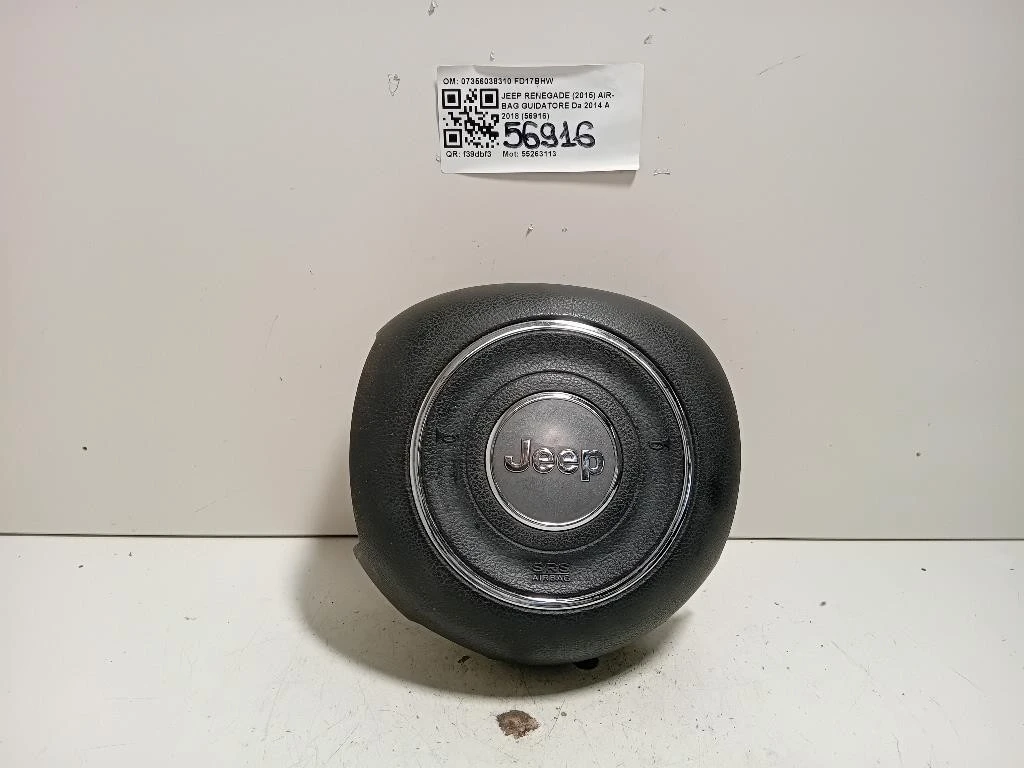 Air-bag Guidatore 07356038310 Jeep Renegade 2015