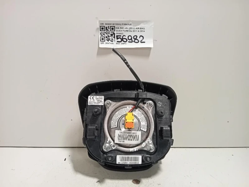 Air-bag Guidatore 569001W100HU Kia RIO III 2012