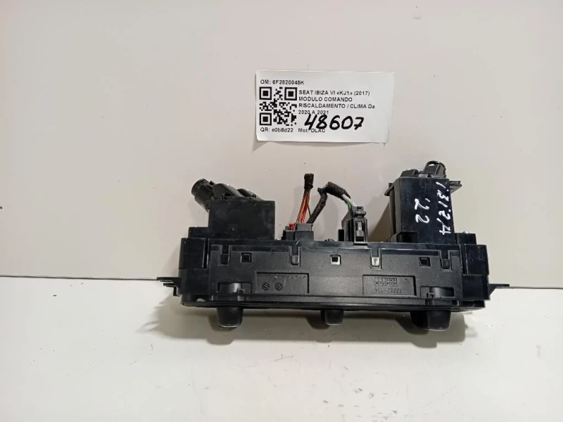 Modulo Comando Riscaldamento Clima 6F2820045K Seat Ibiza VI KJ1 2017