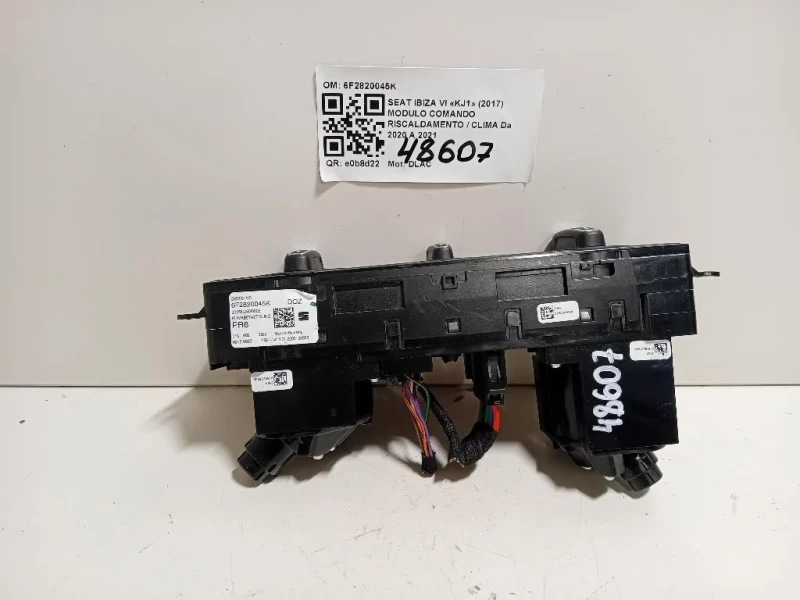 Modulo Comando Riscaldamento Clima 6F2820045K Seat Ibiza VI KJ1 2017