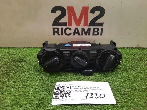 Modulo Comando Riscaldamento Clima 1S0820045R Seat MII 2012