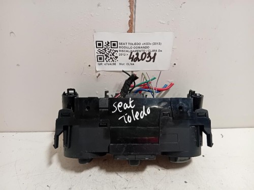 Modulo Comando Riscaldamento Clima MODULO COMANDO RISCALDAMENTO CLIMA Seat Toledo KG3 2013