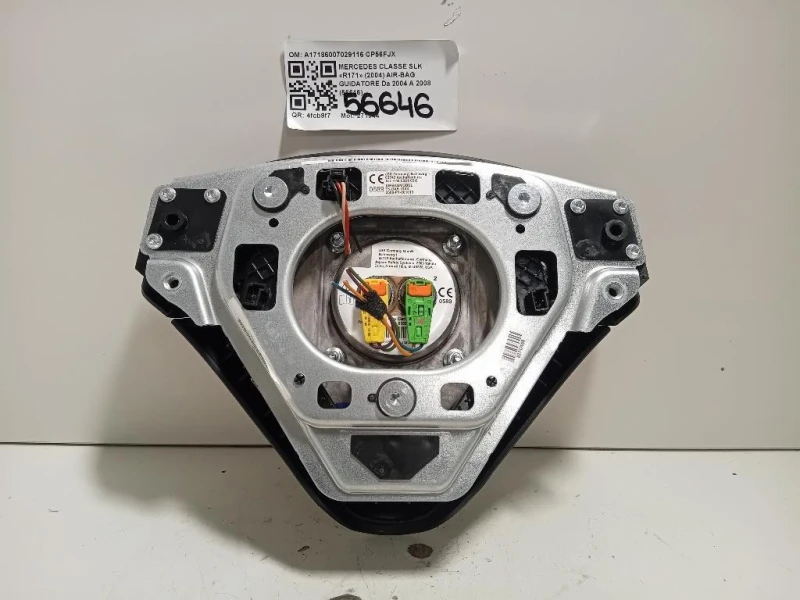 Air-bag Guidatore A17186007029116 Mercedes Classe SLK R171 2004