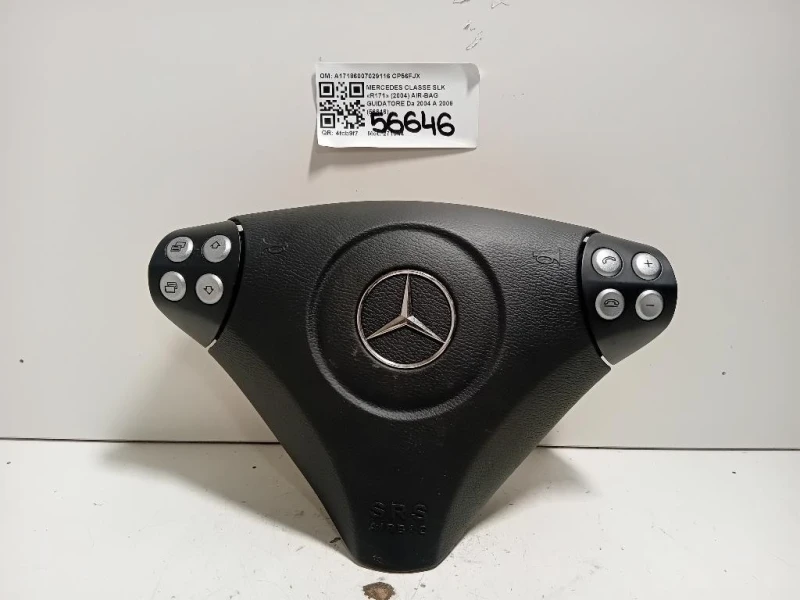 Air-bag Guidatore A17186007029116 Mercedes Classe SLK R171 2004
