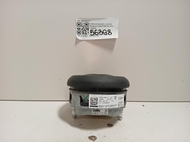 Air-bag Guidatore 95B880201T Porsche Macan I 2014