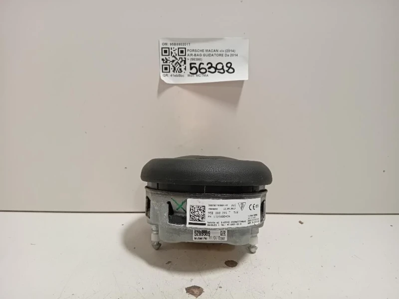 Air-bag Guidatore 95B880201T Porsche Macan I 2014