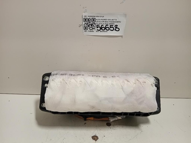 Air-bag Passeggero 34083934 Alfa Romeo Giulietta 2010