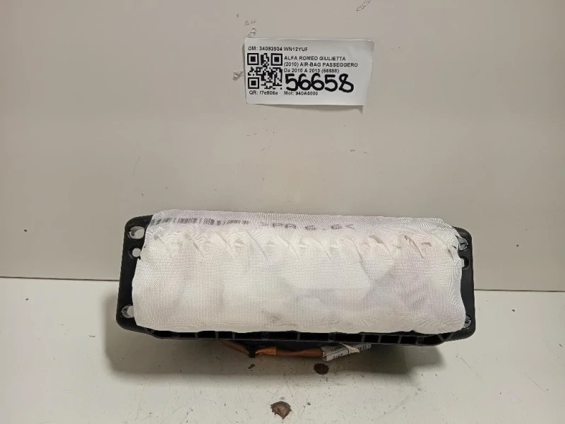 Air-bag Passeggero 34083934 Alfa Romeo Giulietta 2010